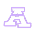 A_Ucase.stl yahoo alphabet - alphabet letters cookie cutter - cookie cutter