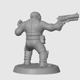 Kelermorph-Assassin-5.png Kelermorph Assassin – Genestealer Cults Dual Pistol Gunslinger War-Hammer Miniature Boss (28mm Scale, ~80mm Figure)