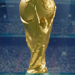 FIFA World Cup Trophy by 3DPrintNovesia, Download free STL model