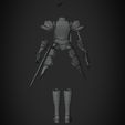 AliceIntegrityArmorBundleBackWire.jpg Sword Art Online Alice Integrity Armor and Sword for Cosplay