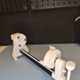 2.png 3D file Laser Engraver Rotary Chuck・3D print model to download