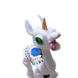 Flexi Print-in-Place llamacornio (llama unicornio)