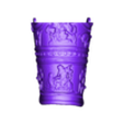 UMesh_GLD_bottom L.stl Gladiator legs armor - Tracio/Hoplomaco v2