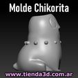 chikorita-3.jpg Chikorita Pot Mold