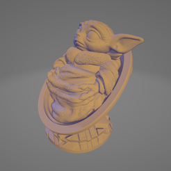 Screenshot-2024-02-05-183812.png Star Wars Grogu Chair Knob Add Galactic Charm to Your Projects 3D print model