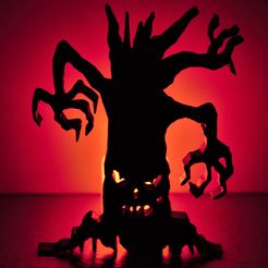 _DSC0311.jpg STL file Creepy Tree・3D printer design to download