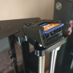 Prusa.jpg Free STL file SD Card Holder Prusa i3・3D print design to download