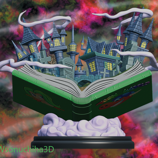 Toon world figure - yugioh STL File for 3D printingCults