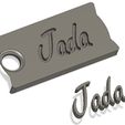 Jada.jpg Custom Stanley Name Plate "Ava/Jada" All sizes