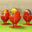 IMG_3702.jpg Datei STL Spielen und essen! Ostern Dame Spiel・Design für 3D-Drucker zum herunterladen