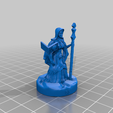 MageTomestaff5BHG.png Mage with Tome - 8 Staff Options - Support Free Mini 28mm
