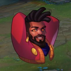 LOL_Ksante.jpg Fichier STL Ksante Porte-clés / breloque League of Legends・Plan à imprimer en 3D à télécharger