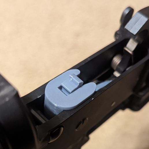 Hoffman tactical FRT Milspec lower only 3D model