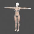 10.jpg Beautiful Woman -Rigged and animated character for Unreal Engine