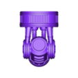 Suturus Pattern-Armiger-Upper Arm-22Point5Degrees.stl Suturus Pattern Heat Cannon For Smaller Knights