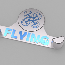 Hanger_v2_quadnodized.png Бесплатный 3D файл Подвеска для дронов - размер 3"/5"・Дизайн для загрузки и 3D-печати