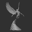 ZGrab83.jpg soaring angel or goddess figurine