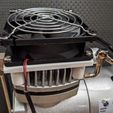 Close-up.jpg 80mm Fan Cooler for Airbrush Air Compressor AS 186 Fengda Type