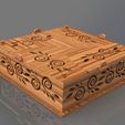 2.jpg Royal Harvest: Artisan-Crafted Wooden Box for Dried Fruit Delights
