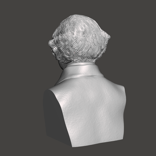 Lewis-Carrol-4.png 3D модель Льюиса Кэррола - высококачественный STL файл для 3D печати (ПЕРСОНАЛЬНОЕ ИСПОЛЬЗОВАНИЕ)