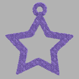 29.png Hollow christmas star X76