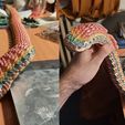 Serpiente de roca articulada