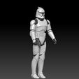 screenshot.399.jpg STAR WARS .STL The Clone Wars OBJ. Clone Trooper phase 1 and 2 3d KENNER STYLE ACTION FIGURE.