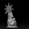 a8.jpg Statue of Jesus praying 2 3D print model