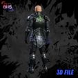 Doom3.jpg Absolute Doom Fortniteu Set Armor 3D STL