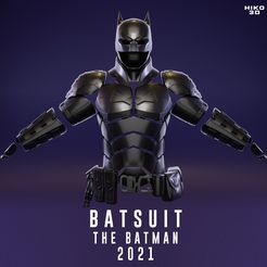 PORTADA.jpg OBJ file The Batman 2022 - Batsuit - Robert Pattinson・3D printable model to download, HIKO3D
