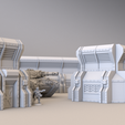 render_2.png Sci-Fi Hab Block Buildings for 28mm Gaming - Designed for Vasemode Printing