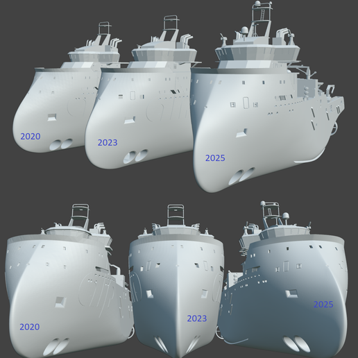 🚢 ALP Defender Ship 2023・ 3D File for 3D printing・Cults