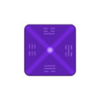 hexagram-dice.stl I-Ging-Hexagramm DICE s / 2 versions