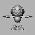 Pop-3D-Bank-Sonic1-a.jpg Sonic the Hedgehog (T Pose) - 3D-Druck Modell mit Textur
