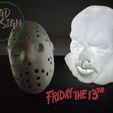 IMG_20230501_113124838.jpg JASON VOORHEES - FRIDAY THE 13TH TEALIGHT With Mask