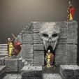 ee95ccf0f92d4c8665b617e7cfe25028_preview_featured.jpg ScatterBlocks: Skull Gate (28mm/Heroic scale)