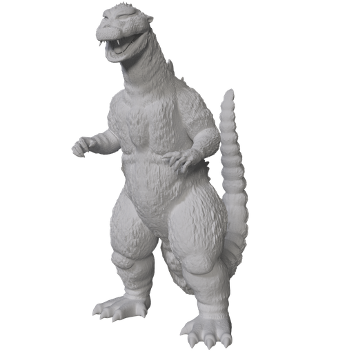 Scheletro Di Godzilla Stampato In 3D - Modello Dettagliato E Snodabile (2025)