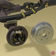 Flathead_TRASMISSIONE_Render_8.jpg FORD FLATHEAD V8 - DRIVE SHAFT AND DIFFERENTIAL