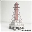 Miller's-Island-Lighthouse-2.jpeg FARO DE MILLER'S ISLAND N (1/160) SCALE MODEL LANDMARK