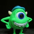 Mike-Wazowski-6.jpg Mike Wazowski (Easy print and Easy Assembly)