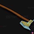 001b.jpg Dwarven Axe - The Witcher Weapon Cosplay