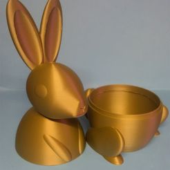 easter gift box.jpg STL-Datei osterhase geschenkbox・Modell zum Herunterladen und 3D-Drucken