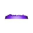 Slaanesh25mmH.OBJ Fichier OBJ Bases de 25 mm du domaine du plaisir・Plan à imprimer en 3D à télécharger