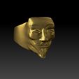 Сохраненное изображение 2020-7-30_20-9-10.182.jpg Vendetta anonymous ring 3D print model