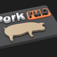Pork-Rub-magnet-cool.png Pork Rub Magnet - For your Fridge, BBQ, Smoker, Grill or Wall Art