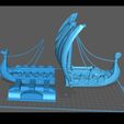 9.jpg Viking war longship - SAGA Flames of war Bolt Action Medieval Age of Sigmar Warhammer