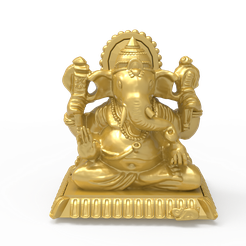 Ganesh-3D-file2-pic-1.png STL file Ganesha 3D file2・3D printing template to download