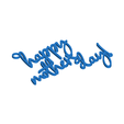 HappyMothersDayGiftTagWithJumpring3DImage.png Happy Mother's Day Gift Tag