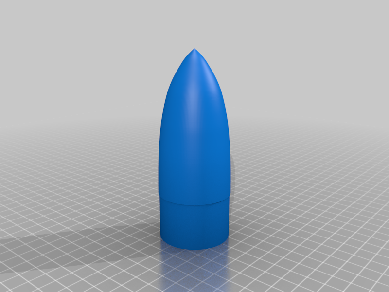 Estes_BNC-30D_Nose_Cone_BT-65.png Free STL file BNC-30D Nose Cone・Design to download and 3D print, JackHydrazine