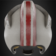 RebelPilotHelmetBack.png Star Wars Rebel Flight Pilot Helmet for Cosplay